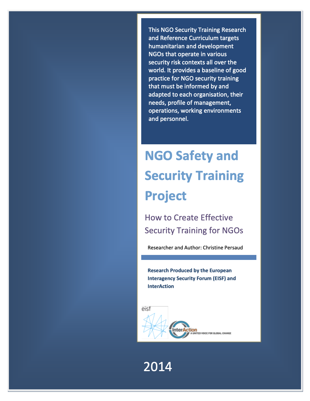 NGO Safety and Security Training Project: How to Create Effective Security Training for NGOs
