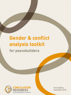 Image for Gender and Conflict Analysis Toolkit for Peacebuilders