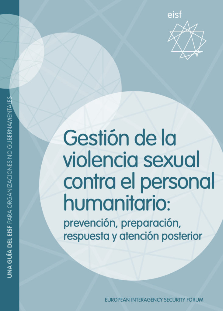 Image for Gestión de la Violencia Sexual contra el Personal Humanitario: prevención, preparación, respuesta y atención posterior