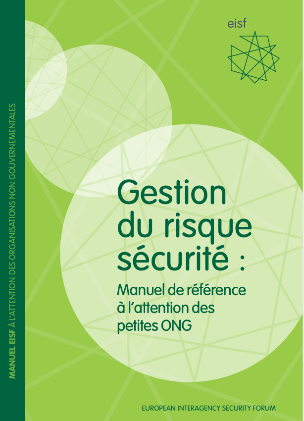 Image for Gestion du Risque Sécurité: manuel de référence à l’attention des petites ONG