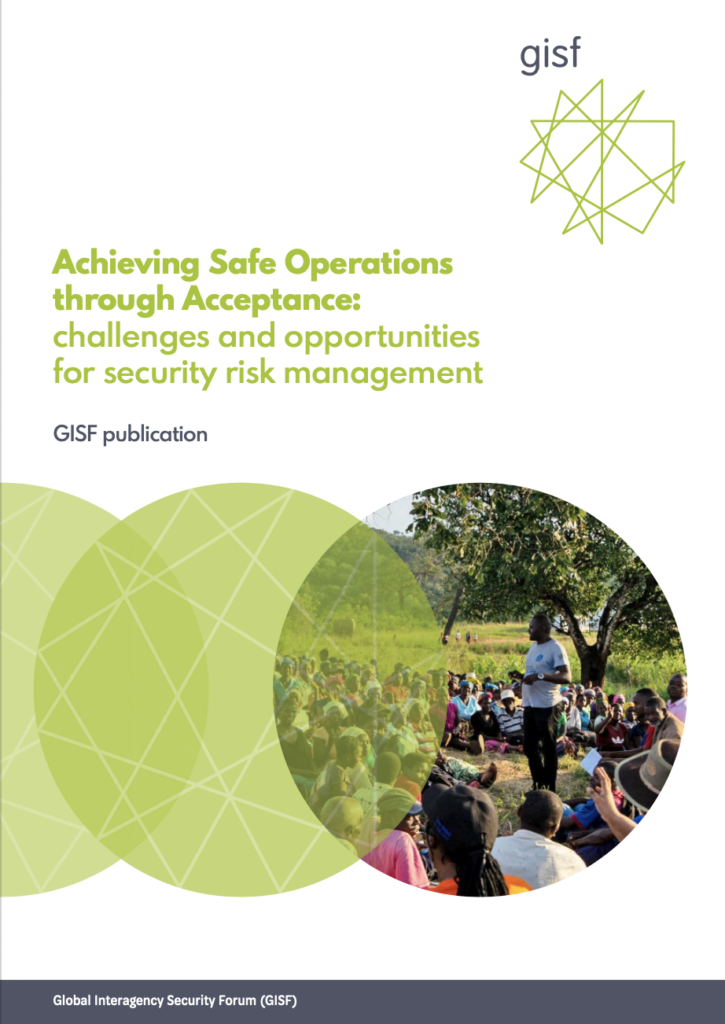 Image for Achieving Safe Operations through Acceptance: challenges and opportunities for security risk management
