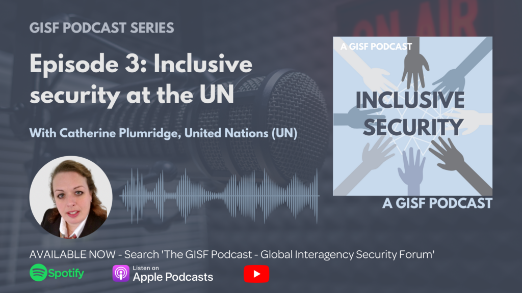 Image for GISF Podcast | Inclusive Security E3: Inclusive security at the UN