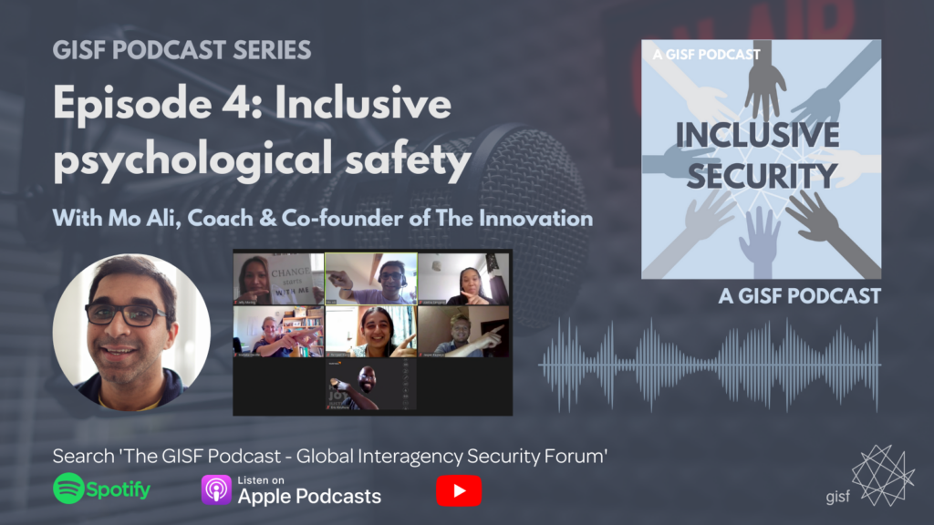 Image for GISF Podcast | Inclusive Security E4: Inclusive psychological safety