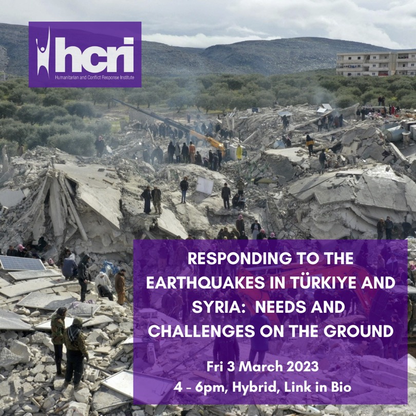 Blog Post Earthquake Responding to the Earthquakes in Turkiye and Syria: needs and ...