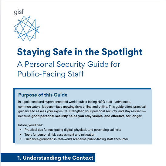 Image for Staying Safe in the Spotlight: A Personal Security Guide for Public-Facing Staff